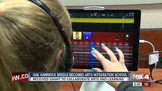 Middle School students combine their studies to make music