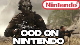 Call Of Duty Will Be On Nintendo After Microsoft Aquires Activision
