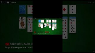 Microsoft Solitaire Collection Klondike INTERMEDIATE Level # 371 #shorts