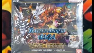 Battle Spirits Saga the Dawn of History