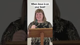 When JESUS is on your BOAT! #valwolff #deliveranceministry #jesus #healing #powerofgod