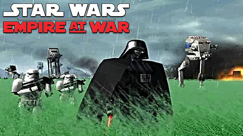 Empire VS Rebellion Ground Battle - Star Wars Empire At War Cinematic