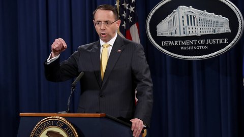 Rod Rosenstein Will Reportedly Step Down In Mid-March