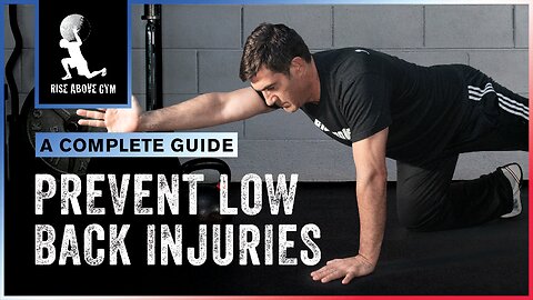 How to Prevent Low Back Injuries