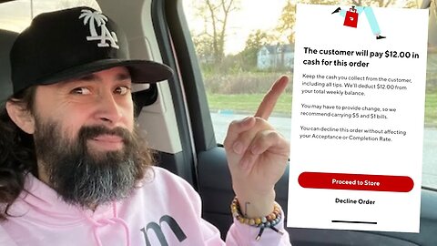 DoorDash Customers Can PAY IN CASH?! Good For Drivers??