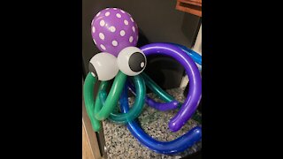 Simple Balloon Octopus
