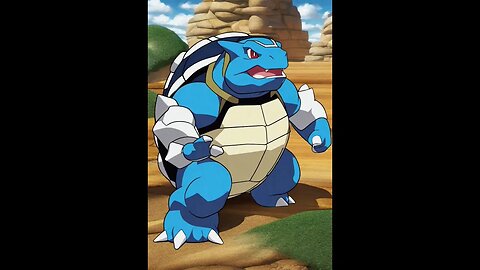 AI Generated Blastoise #whosthatpokemon #pokemon