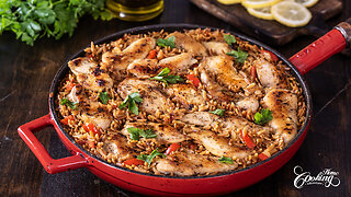 Toasted Orzo with Chicken - Easy Budget-Friendly Recipe for Lunch or Dinner