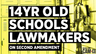 14-Year-Old Schools Lawmakers on Importance of Second Amendment