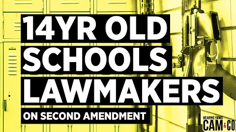 14-Year-Old Schools Lawmakers on Importance of Second Amendment