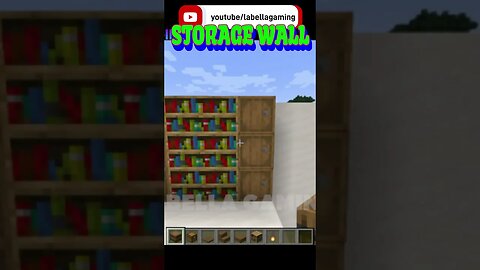 Storage Wall | Minecraft