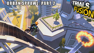 Trials Fusion – Urban Sprawl, Part 2 - Platform Bike Racing | 4 Tracks: FMX, Skill game, Time Trials