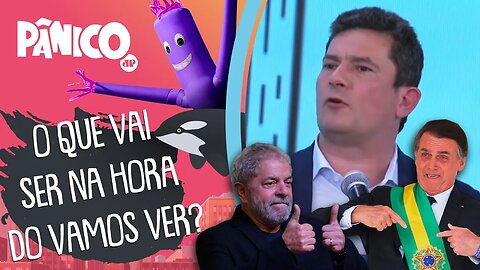 Sérgio Moro: 'BRASIL NÃO TEM VOCAÇÃO SUICIDA PARA 2º TURNO ENTRE LULA E BOLSONARO'