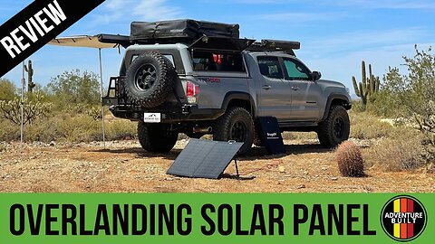 OVERLAND SOLAR GAME LEVEL 1000 | BOUGERV SUITCASE 120W SOLAR PANEL FOR UNDER $300