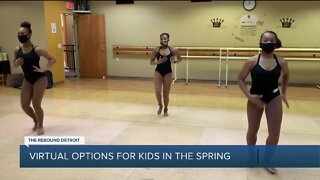 Virtual options for kids in the spring