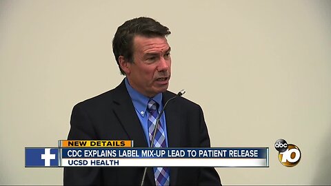 CDC explains label mix-up lead up to patient release