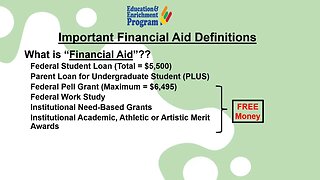 Parents: KNOW and Consider College Cost - Part 1