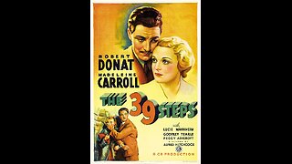 The 39 Steps (1935) | Directed by the master of suspense Alfred Hitchcock