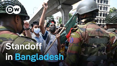 Bangladesh protester: 'The government is trying its best to kill us' | DW News