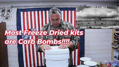 most freeze dried food kits are carb Bombs