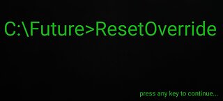 Reset Override