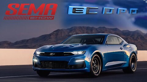 BRAND NEW Chevrolet eCOPO Camaro at SEMA Reveal 2018 SEMA Show V8TV