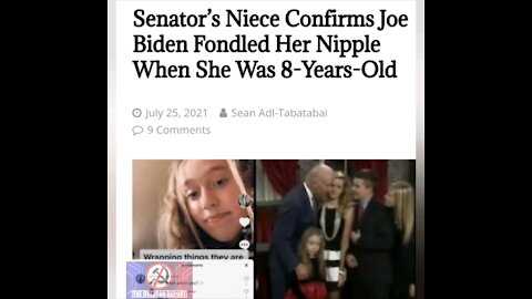 Senator's Niece Confirms Biden Assaulted Her On Camera