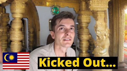 I got kicked out of this Hindu Temple in Malaysia!