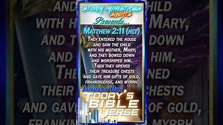 01.06.2023 | STORM MINISTRIES | Daily Bible Verse | MATTHEW 2:11(NLT) | #shorts