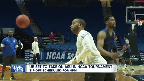 Horns up! Both UB Men's and Women's basketball teams are gearing up NCAA tournament