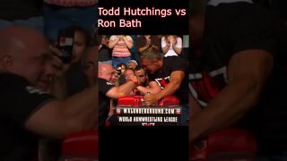 Todd Hutchings vs Ron Bath | Crazy Armwrestling Battle