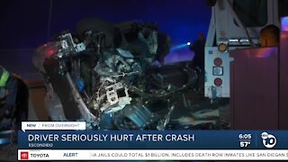Driver ejected, injured after wrong-way crash on I-15