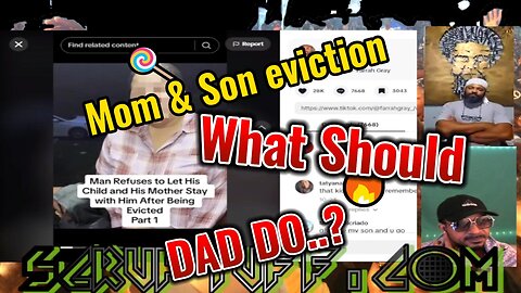 Baby Momma and son evicted. What should DAD do? Ep.3 | Get it off your chest