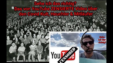 Gunnar Kaiser über den Covid Kult, Heuchler & Mitläufer - Video wurde von YouTube ZENSIERT!