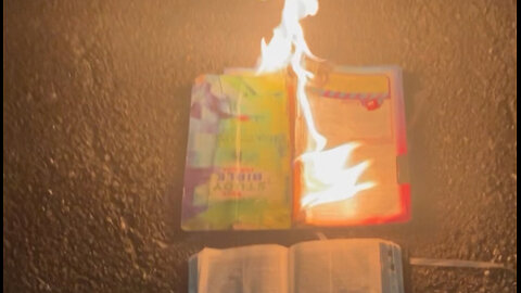 Burning False Reprobate Corrupted Bibles