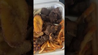 BARBADOS BRUNCH LAMB STEW MAC PLANTAIN $25 BBD OISTINS