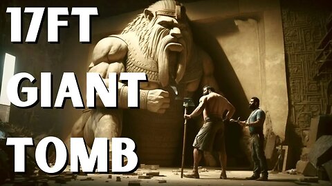 Tomb of the Giant Gilgamesh Discovered (A seventeen ft giant) with Ancient technology inside