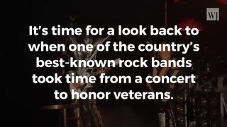 Legendary Band Rocks With Amazing Display Of Honor And Patriotism