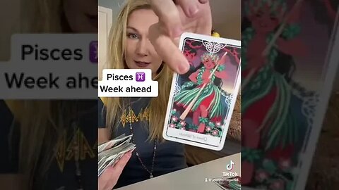 Pisces ♓️ week ahead #pisces #tarot