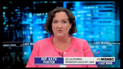 Dem Rep Porter's Bizarre Excuse For Abortion