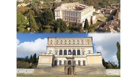 Visita al Sacro Bosco(????) di Bomarzo e di palazzo Farnese che casualmente ha la forma di un Pentagono a Caprarola(nome del posto adatto al palazzo) vicino Roma,non mi sembrano molto cristiane queste cose eh ma pagane EXPOSED