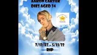 singer and rapper aaron carter dies aged 34
