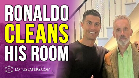 Ronaldo Cleans His Room