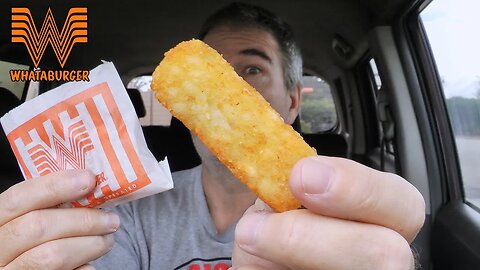 Reviewing Whataburger® Hash Brown Sticks 😮 | Hash Brown Olympics | oldnerdreviews