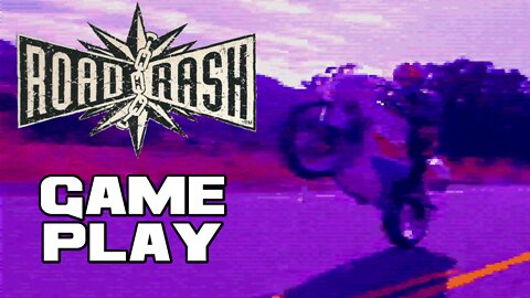 🏍⛓🚔 Road Rash - Sega CD Gameplay 🚔⛓🏍 😎Benjamillion