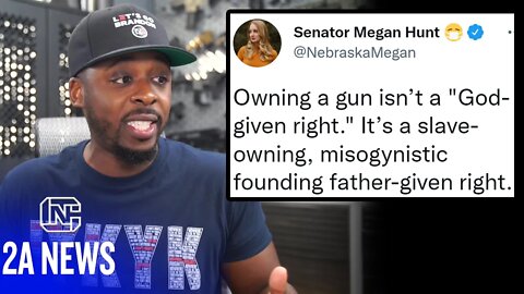 Nebraska Senator Megan Hunt Says Owning Guns Isn't a God Given Right