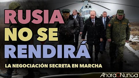 RUSIA NO SE RENDIRÁ JAMÁS | LOS MILITARES EN EEUU QUIEREN NEGOCIAR LA PAZ