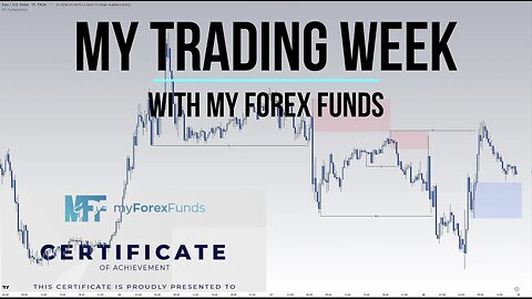 My Trading week on EURUSD - Funded 200k by My Forex Funds - Supply and Demand