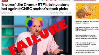 Jim Cramer Giving The WORST MONEY ADVICE IN HISTORY! 🤣 #fails2023