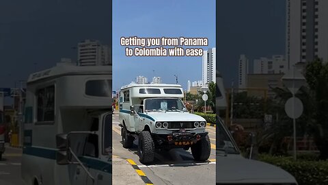 Why you should choose Overland Embassy to get you safely from Panama to Colombia. #travel #overland